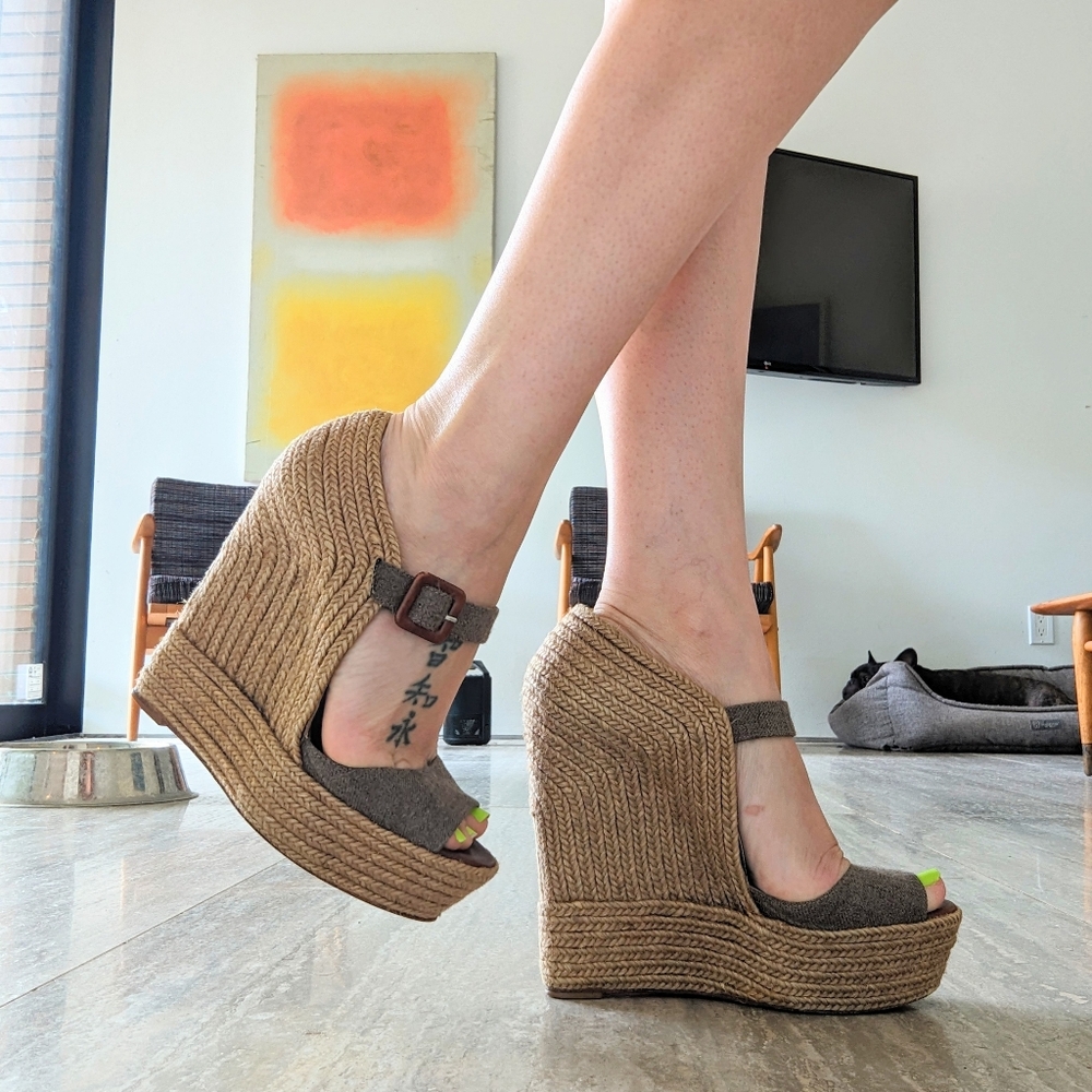 Christian Louboutin Espadrilles Wedges